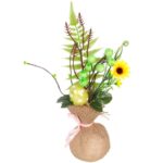 STROIK WIELKANOCNY NA STÓŁ KOMPOZYCJA ŚWIĄTECZNA JAJKO ZZ