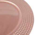 Podtalerz Dekoracyjny Kwadraciki Różowy 33cm - Akcesorium na Przyjęcia i Święta - obrazek 3