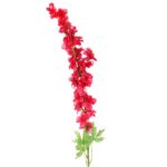 Sztuczna Gałązka Ostróżki w Kolorze Różowym - 78 cm - obrazek 2