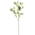 Jasnozielona Sztuczna Gałązka Eukaliptusa o Wysokości 73cm
