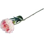 PIWONIA 68cm KOLOR JASNO RÓŻOWY - obrazek 3