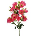 MARGARETKI GAŁAZKA WIELOKWIATOWA 70 CM KOLOR RÓŻOWY - obrazek 2