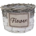 Dekoracyjna Osłonka Flower w Jasnych Kolorach Mała