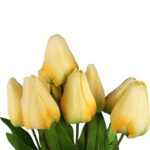 BUKIET 9 TULIPANÓW 44 CM KOLOR ŻÓŁTY - obrazek 2