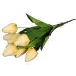 BUKIET 9 TULIPANÓW 44 CM KOLOR ŻÓŁTY - obrazek 3