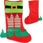 SKARPETA PREZENTOWA WOREK NA PREZENTY WOREK ŚW MIKOŁAJA ZAWIESZKA 42 CM CZERWONA