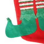 SKARPETA PREZENTOWA WOREK NA PREZENTY WOREK ŚW MIKOŁAJA ZAWIESZKA 42 CM CZERWONA - obrazek 3