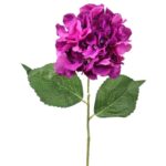 Sztuczna Hortensja Fioletowa - 70 cm - obrazek 2