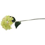 Sztuczna Hortensja w kolorze Zielonym, 70 cm - obrazek 3