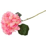 Hortensja Sztuczna Jasnoróżowa Wielkoformatowa - Perfekcyjnie Naturalny Wygląd - obrazek 2