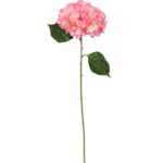 Hortensja Sztuczna Jasnoróżowa Wielkoformatowa - Perfekcyjnie Naturalny Wygląd - obrazek 3