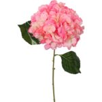 Hortensja Sztuczna Jasnoróżowa Wielkoformatowa - Perfekcyjnie Naturalny Wygląd