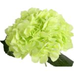Duża Sztuczna Hortensja Zielona - Dekoracja do Wnętrz i Kompozycji Florystycznych - obrazek 2