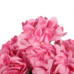 Bukiet 5 HORTENSJI w kolorze JASNO RÓŻOWYM 52 cm - obrazek 2