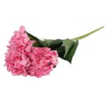 Bukiet 5 HORTENSJI w kolorze JASNO RÓŻOWYM 52 cm - obrazek 3