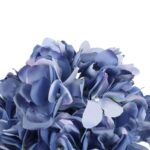 Bukiet 5 HORTENSJI w kolorze NIEBIESKIM 52 cm - obrazek 2