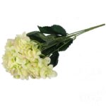 Bukiet 5 HORTENSJI w kolorze ZIELONYM 52 cm - obrazek 3