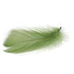 Piórka zielone w boksie PVC - obrazek 2