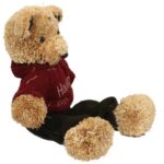 Siedzący Miś z Trocin w Brązowym Sweterku - obrazek 3