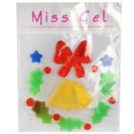 NAKLEJKI ŻELOWE SAMOPRZYLEPNE NA OKNO Z DZWONKAMI 20 CM