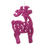 Renifer zawieszka w kolorze fioletowym - obrazek 3