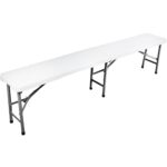 ŁAWKA CATERINGOWA SKŁADANA OGRODOWA WALIZKA 180cm - obrazek 2