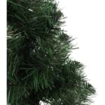 Choinka Sztuczna ZIELONO-SREBRNA 45 CM, Polskiego Producenta GOLIAT, Gotowa do Rozłożenia - obrazek 3