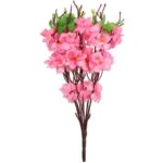 Bukiet 9 JABŁONI w kolorze JASNO RÓŻOWYM 38 cm