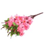 Bukiet 9 JABŁONI w kolorze JASNO RÓŻOWYM 38 cm - obrazek 3