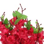 Bukiet 9 JABŁONI w kolorze RÓŻOWYM 38 cm - obrazek 2