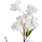 Gałązka JABŁONI 110 cm w kolorze BIAŁYM - obrazek 2