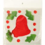 Naklejka żelowa na okno Dzwonek czerwony - obrazek 2