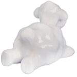 Pełna uroku, pięknie wykonana figurka uroczego, leżącego baranka BIAŁY - obrazek 2