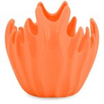 Pomarańczowa Dekoracyjna Miska w Kształcie Koralowca - obrazek 2