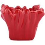 Miseczka kwadratowa koralowiec czerwona - obrazek 2