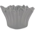 Miseczka Dekoracyjna Szary Koralowiec w Kształcie Kwadratu - obrazek 2