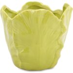 Zielona Miseczka Dekoracyjna w Kształcie Kwiatu