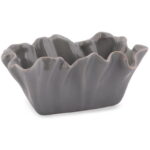 Nowoczesna Miseczka Dekoracyjna Koralowiec - Szara Ceramika