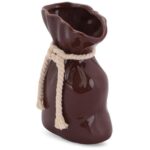 Wazon ceramiczny Brązowa Sakiewka z antypoślizgowymi podkładkami - obrazek 2