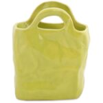 Wazon ozdobny Zielony Akcent z antypoślizgowymi podkładkami - obrazek 2