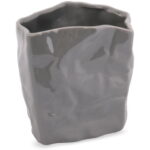 Wazonik Multifunkcyjny Szary z Antypoślizgową Podstawą - obrazek 2