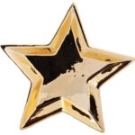 TALERZYK GWIAZDA CERAMICZNA ŚWIECZNIK 12 CM G - obrazek 2