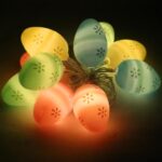 JAJKA GIRLANDA ŚWIETLNA LAMPKI 10LED WIELKANOC KOLOROWE - obrazek 3