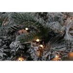 Wianek Świąteczny z Oświetleniem LED i Efektem Pierwszego Śniegu - obrazek 3