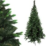 Choinka Świąteczna w Kolorze Seledynowym Julka 220 cm - Do Użytku Wewnętrznego