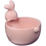 Zajączek wielkanocny ceramiczny pojemnik 16,5cm - obrazek 3