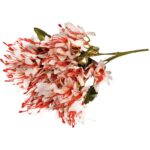 Bukiet 5 gałązek z kwiatami azalii kolor biały - obrazek 2