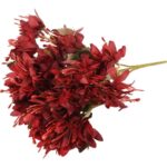 Bukiet 5 gałązek z kwiatami azalii kolor czerwony - obrazek 2