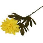 CYNIA KWIAT SZTUCZNY ŻÓŁTY - obrazek 2