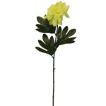 CYNIA KWIAT SZTUCZNY ŻÓŁTY - obrazek 3